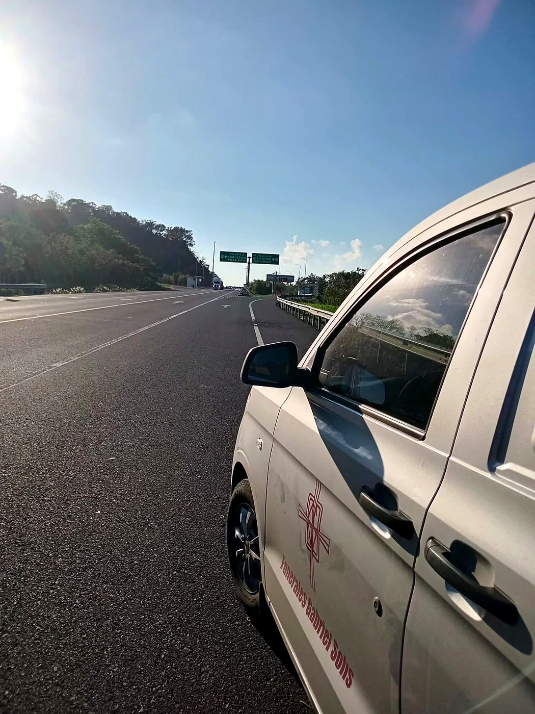 Unidad de traslado en carretera federal